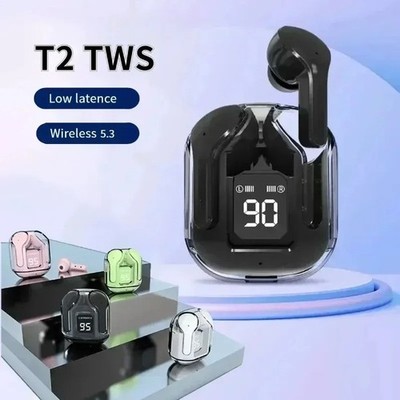 TWS Wireless Bluetooth Earbuds | ENC Mikrofon Stereo Sound LED Power Display