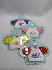 Vintage Applause Teddy Tees 1986 Lot Of 8 Brand New T's 7315 7324 7330 7333 7317