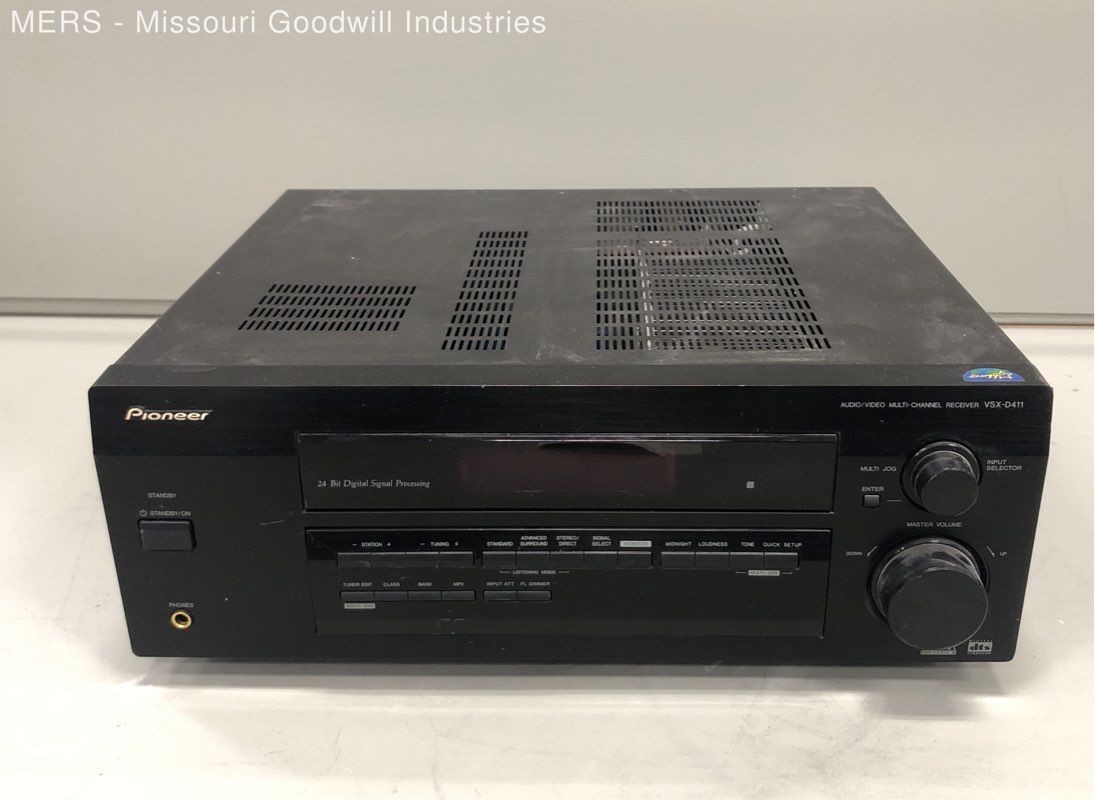 Pioneer VSX-D411 Black Multi Channel Digital Surround Audio 