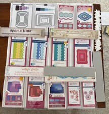 Lot 20 Spellbinders Nestabilities Dies Mixed lot Long Die Train Flowers  More