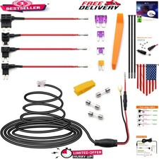 Radar Detector Hardwire Kit 13FT - Easy Installation, All-Inclusive Set