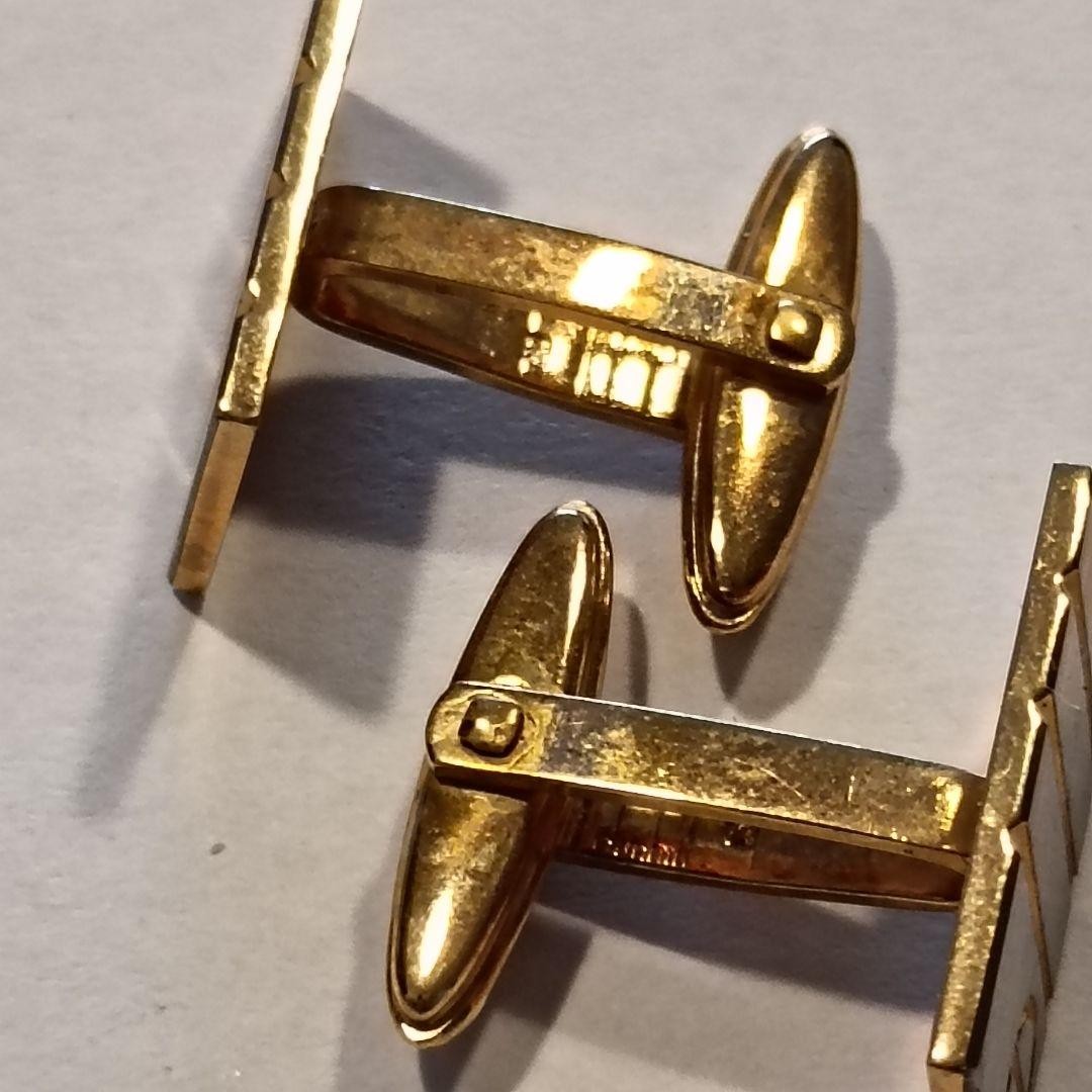 Dunhill/ Cufflinks Button Slightly Soiled Fashion… - image 5