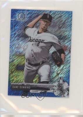 2017 Bowman Chrome Minis Prospects Blue Shimmer Refractor /150 Dane Dunning nu7