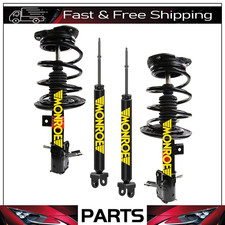 Monroe OEM Front Struts & Rear Shocks For 2011-2014 Nissan Maxima 3.5L SV Model
