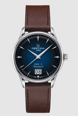 DS-1 Big Date Powermatic 80 | Blue Dial Wristwatch C0294261604100
