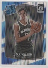 2017-18 Panini Donruss Optic Rated Rookie Shock DJ Wilson #184 04dh