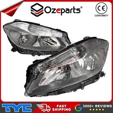 Set Pair LH+RH Head Light Lamp (Non Xenon) For Mercedes Benz A Class W176 12~18