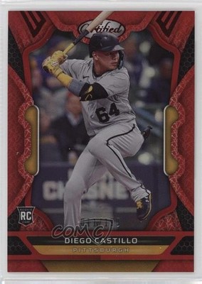 2022 Panini Chronicles Certified Red /199 Diego Castillo #37 1j0t