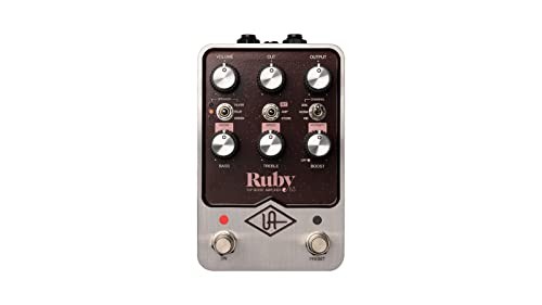 Universal Audio UAFX RUBY / 63 Amplifier Overdrive Vibrator