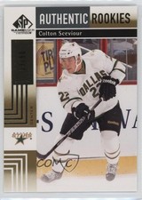 2011 SP Game Used Edition Authentic Rookies Gold /50 Colton Sceviour #145 0n64