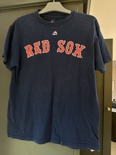 Vintage Majestic Boston Red Sox Baseball Shirt  Pedroia 15 Size Medium