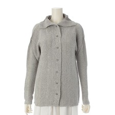 ISSEY MIYAKE Shaggy Pleated Cardigan Tops Jacket IM23FJ121 Gray 2 F/S from Japan