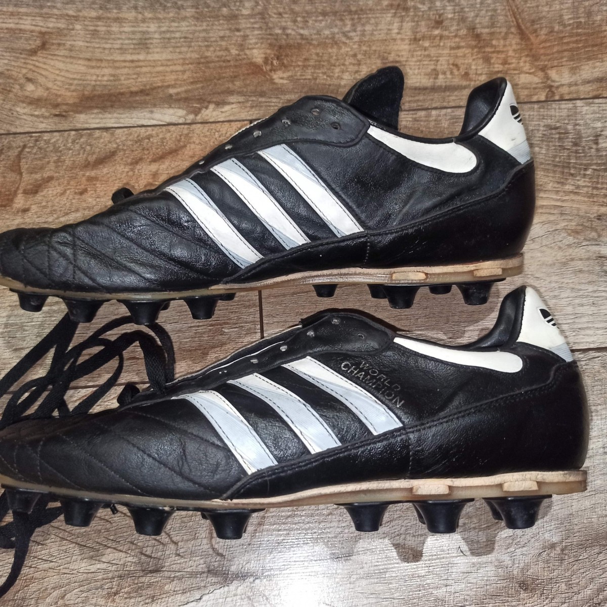 VTG RARE Adidas World Champion Soccer Cleats Football Boots Size 10