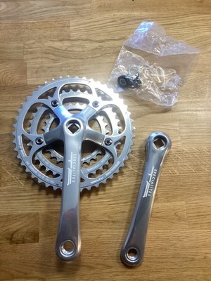 WOW Vintage T.A. Specialties Zephyr Triple Kettensatz Kurbeln für Rennräder.