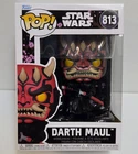 DARTH MAUL - Star Wars Impressions - Funko POP! #813 Bobblehead Figure BOX WEAR