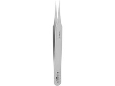 Excelta M-4A-S - Tweezers, Mini Straight Tapered Ultra Fine Point, 0.009' x