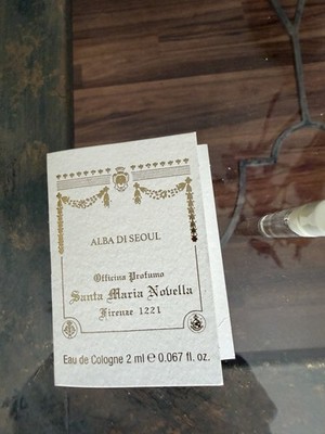 Santa Maria Novella Alba Di Seoul Eau de Cologne 0.067 Fl. Oz. 2 ML Travel Size