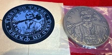 Dead on Paper -Hobo Coins Series II - The John Henry - Brass Plated Steel - 39mm