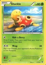 Shuckle XY - Fates Collide - 1/124 Pokemon Card NM