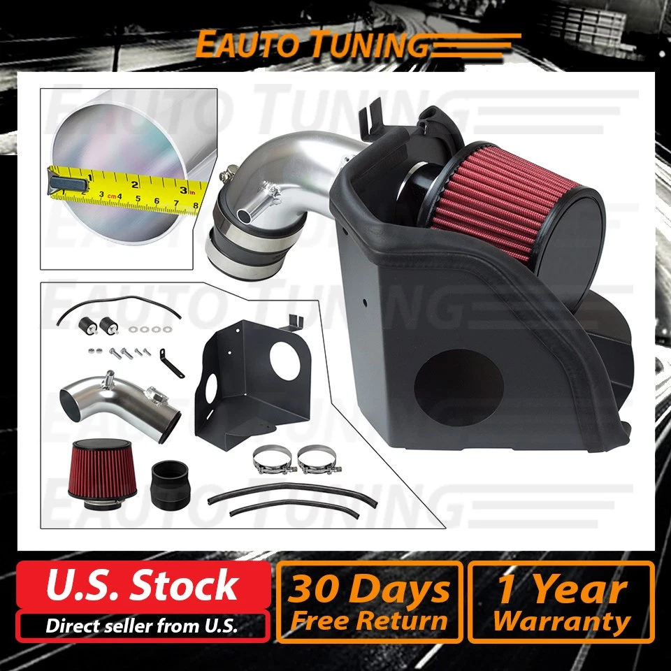 Kit de admisión de aire protector térmico frío rojo para Honda Civic 2006-2011 1,8 L Foto 2 de 4