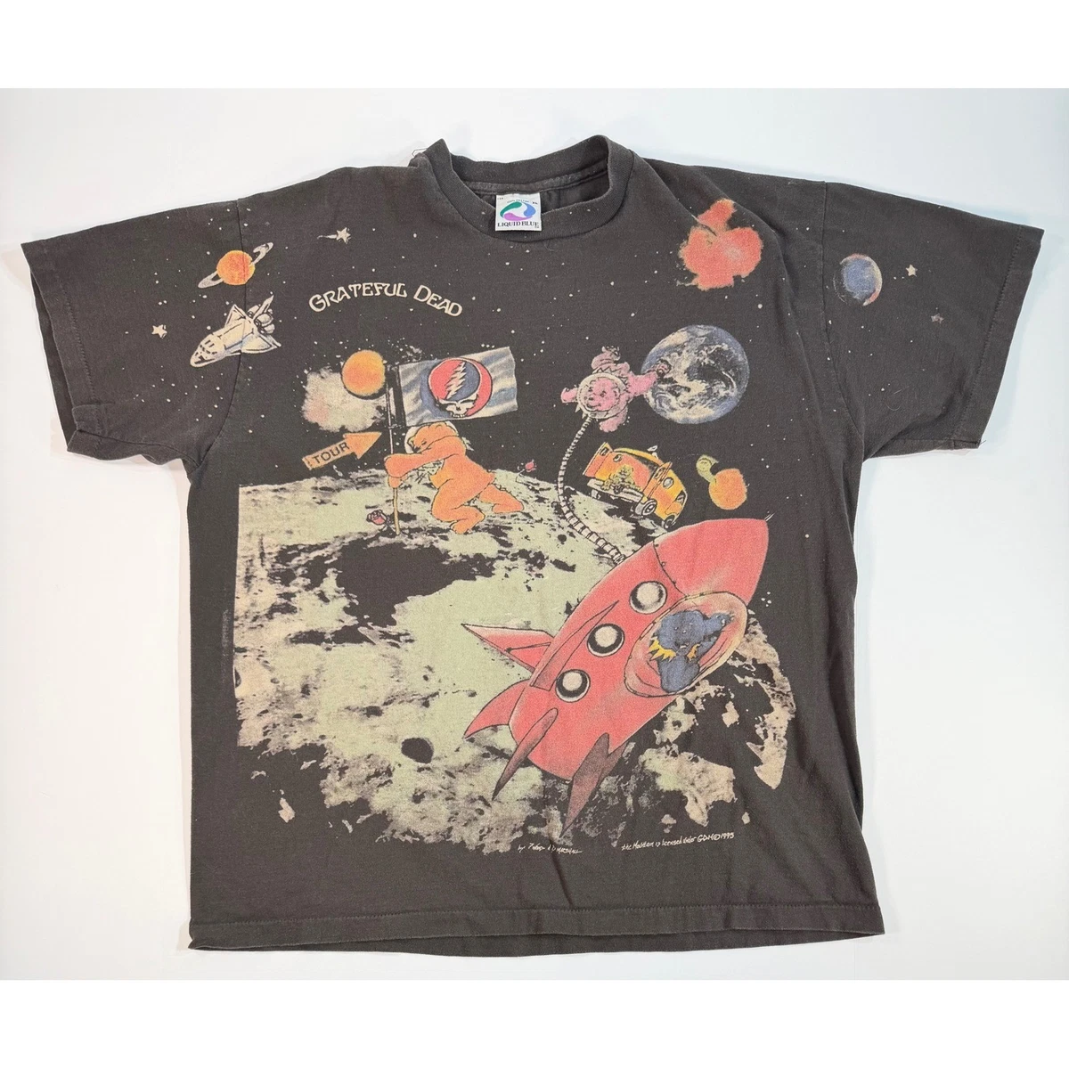 Liquid Blue Grateful Dead Shirt In Men's Vintage T-Shirts for sale