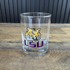 NCAA Louisiana State University Logo 8 oz Rocks Tumbler Lowball Glass