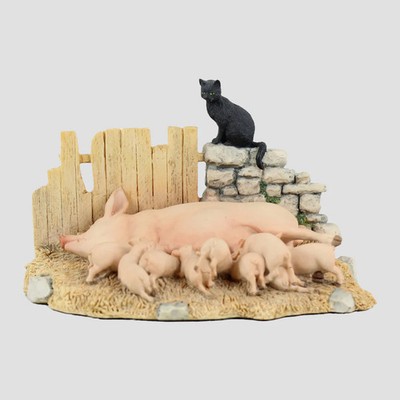 Moses und Bertha Border Fine Arts Schweine