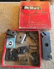 Vintage AMF DeWalt 6479 Shaper Set No 6480 Head & 14 Knives (7 Pairs) 5/8" Arbor