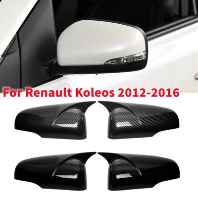 For Renault Koleos 2012-2016 ABS Rearview Side Wing Mirror Cover Overlay Caps