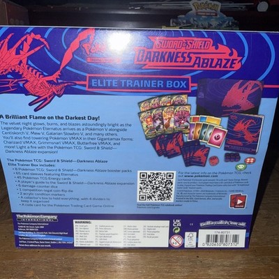Darkness Ablaze Elite Trainer Box ETB Pokemon | eBay Darkness Ablaze Elite Trainer Box ETB Pokemon | eBay