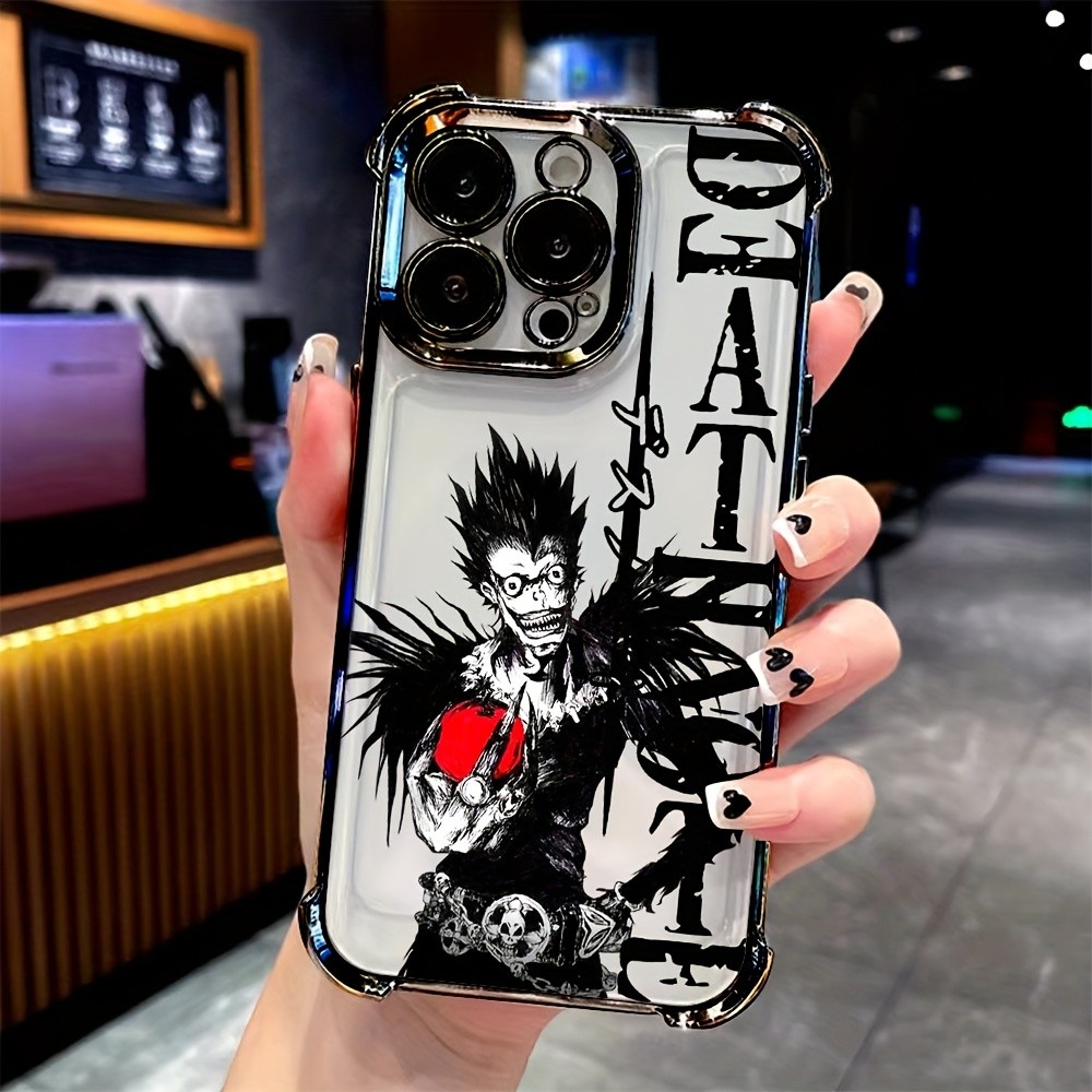 Japanese Anime Death Note Phone Case for iPhone 16 15 14 13 12 11 Pro Max