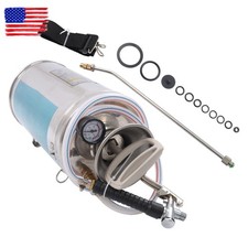 Stainless Steel Sprayer Cleaning Garden 1.5Gal Hand-Pump Sprayer 3.3FT Hose