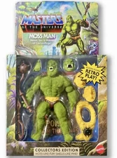 Moss Man Flocked Masters Of The Universe Mattel Retro Figure Collectors Edition