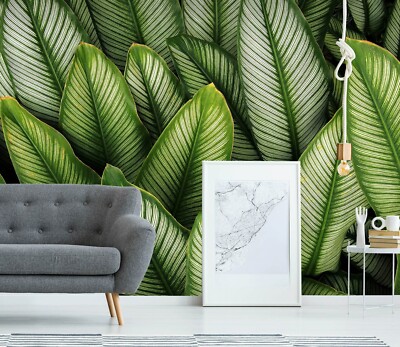 3D Leaf Texture 11301 Wallpaper Mural Wall Print Wall Wallpaper Murals US Coco