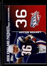 2008 Topps Lawyer Milloy NFL Dynasties Tribute #DYN-LM - New England Patriots