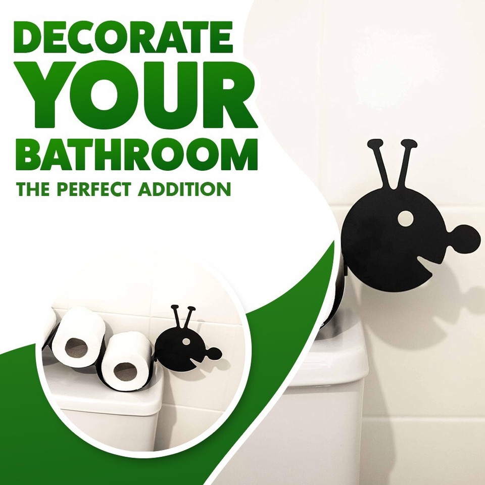 Novelty Caterpillar Toilet Roll Holder Bathroom Ornament Free Standing Metal 5017403124146 | eBay