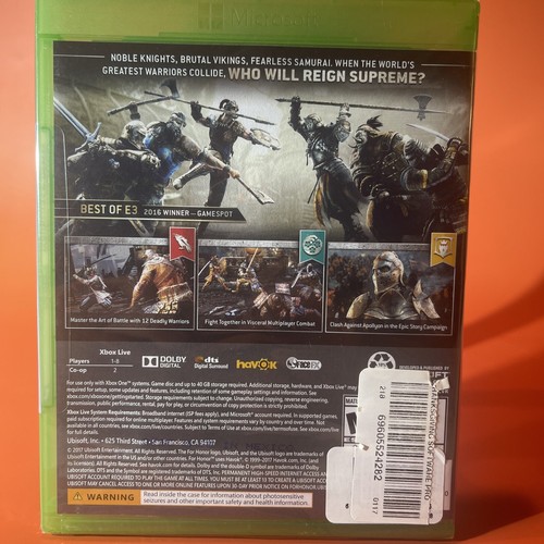 For Honor (Xbox One) Fast Shipping! - Picture 2 of 2