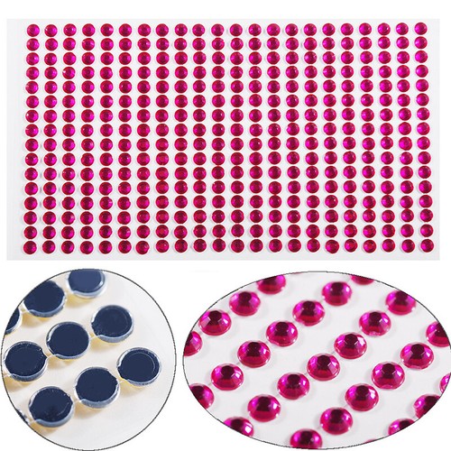 Adhesive Face Gem Sticker Eye Shadow Festival Glitter Jewel Tattoo Body Makeup - Picture 21 of 31