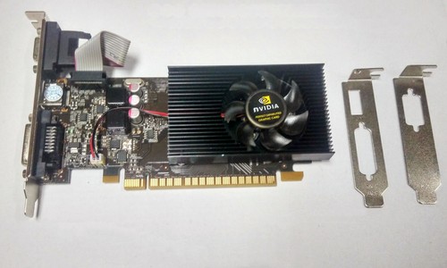 Grafikkarte für Videospiele NVIDIA GeForce GT730 2 GB DDR3 DVI VGA HDMI PCI-E - Afbeelding 4 van 7