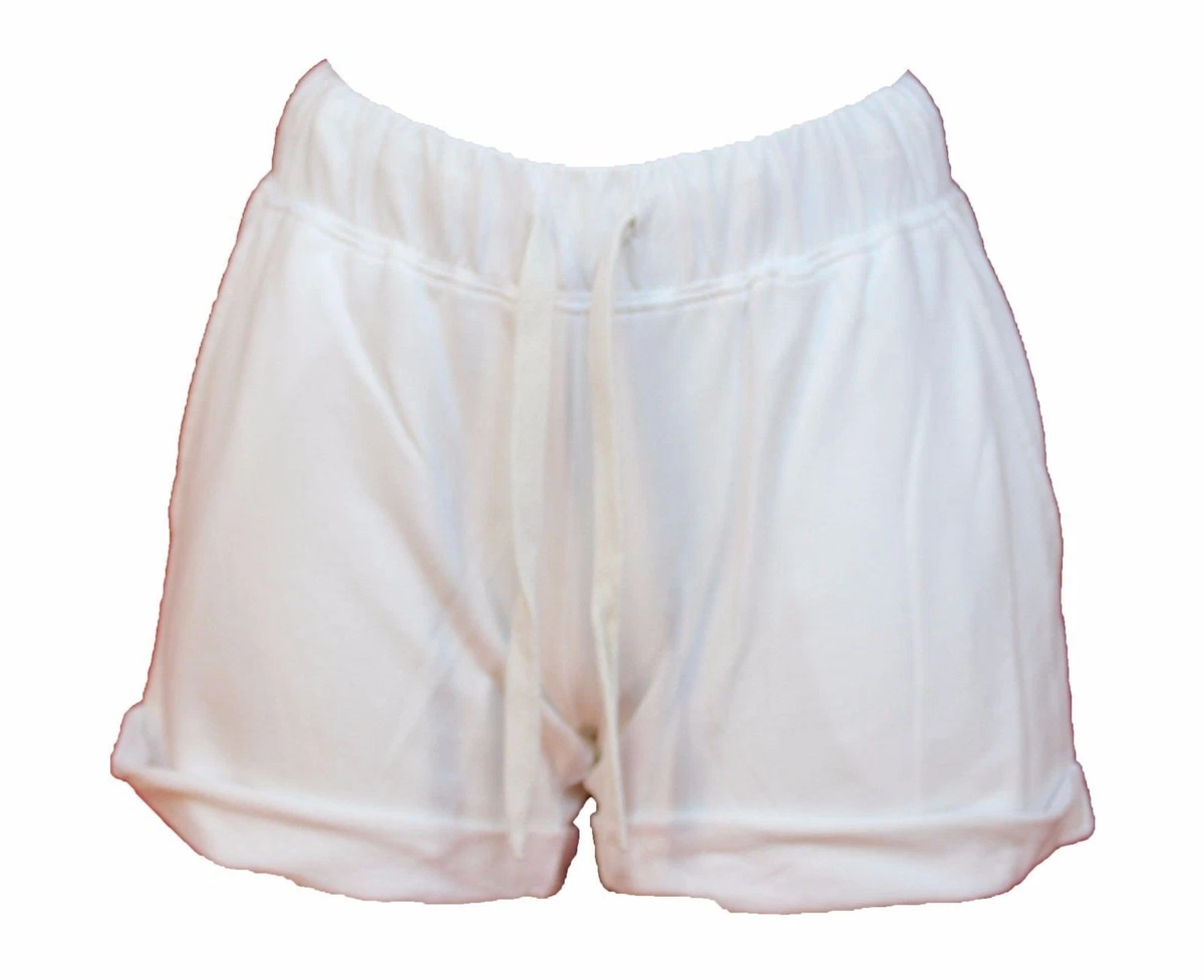 PANTALONCINI DONNA DIMENSIONE DANZA TG. XS BIANCO BERMUDA shorts PANTALONCINO