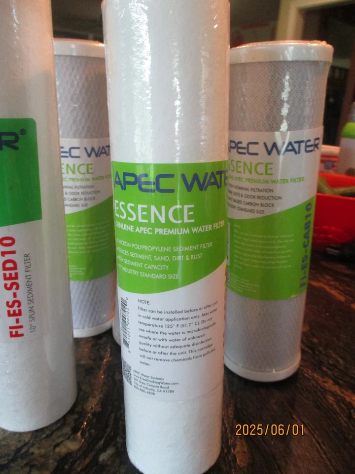 Lot of 5 Apec Water Filters Manual Guide and Tool New in Package - Image 2 of 4