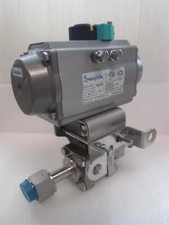 Swagelok, SC00060-5U, Actuated Ball Valve Assy w/, SS-65TW12T65-3 Valve, New