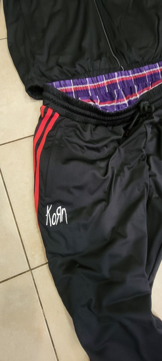 KORN Adidas Originals 30th Anniversary Reversible Track Suit KORN Adidas Originals 30th Anniversary Reversible Track Suit