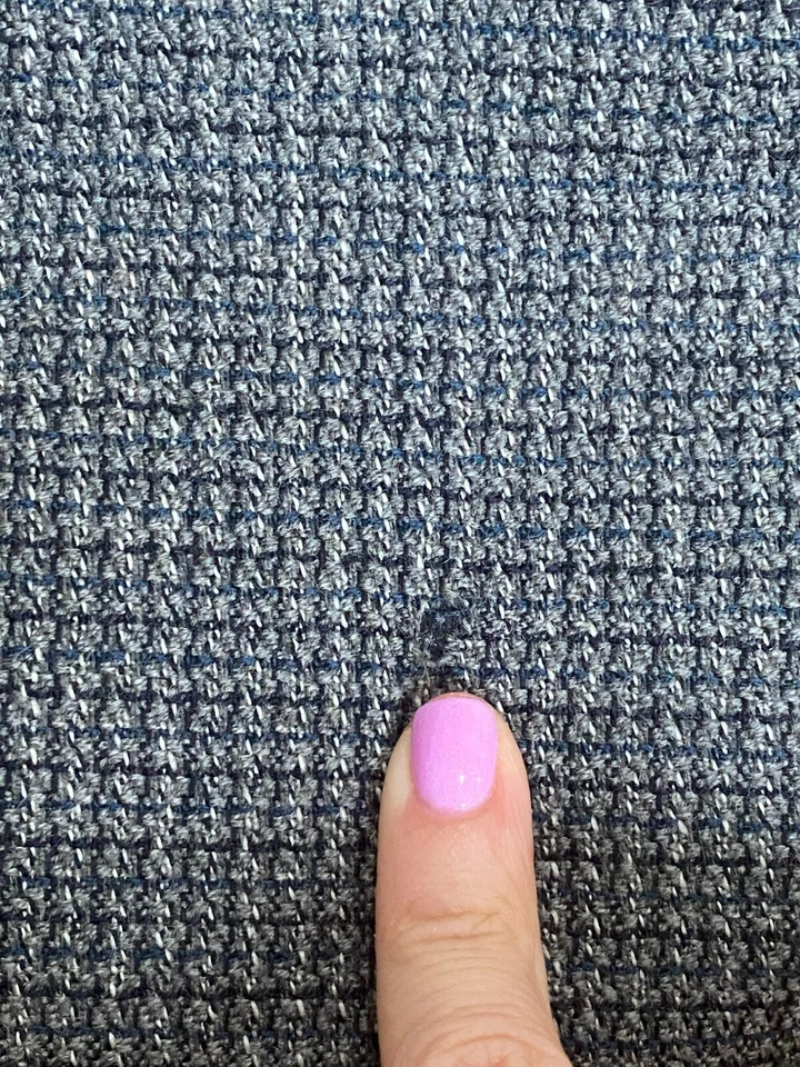 ВИНТАЖНЫЙ ISABELLA FIORE СЕРЫЙ ТВИДОВЫЙ БАРХАТ РОЗЕТКА ЦВЕТОК СУМОЧКИ КЛАТЧ 👜 - Изображение 3 из 4