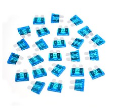 25 pcs 15 A Amp Blade ATO ATC Fuse Car Audio Boat Marine Truck Motorcycle SUV RV