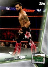 Samir Singh 2019 Topps Money In The Bank WWE Card #73