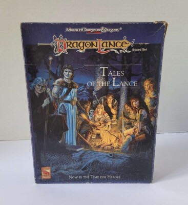 PIECES MISSING - Dungeons & Dragons - Dragon Lance - Tales of the Lance