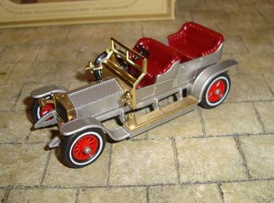 1906 rolls royce silver ghost matchbox
