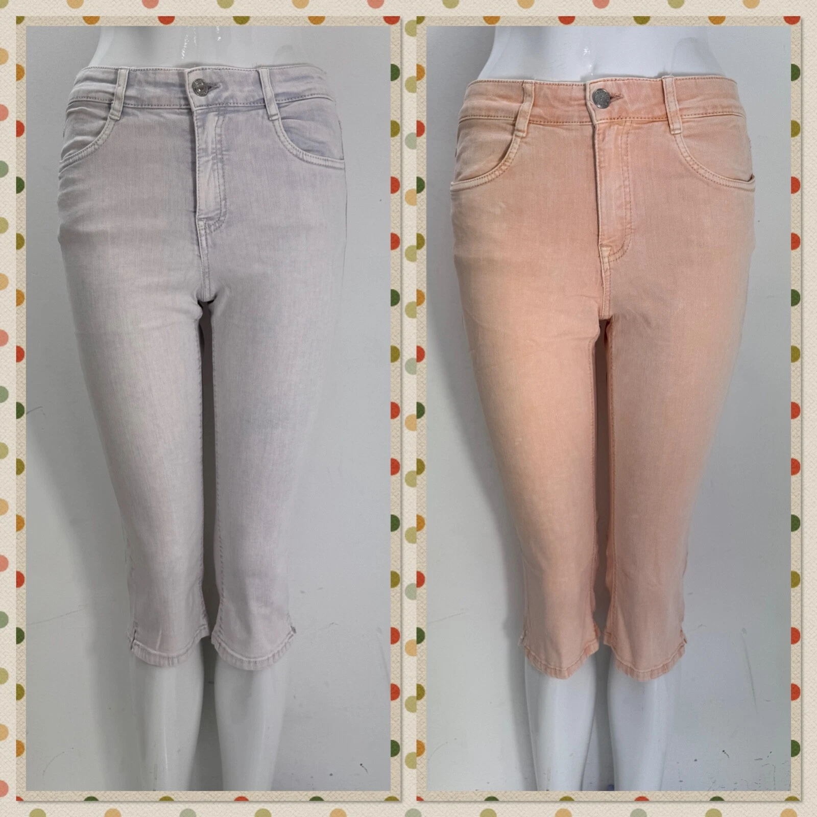 Ladies New Cotton Rich Stretch Cropped Jeans Size 6 8 10 12 14 16 18
Opens in a new window or tab