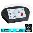 TRIUMPH DAYTONA MOTO 2 765  (2020+) NANO GLASS Dashboard Screen Protector x 2